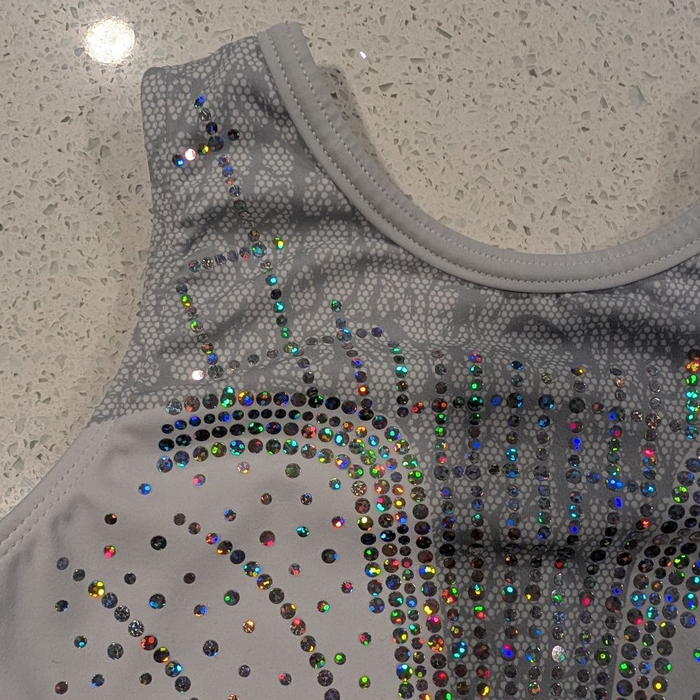 CHAMPIONSHIP Team USA GK ELITE Gymnastics Leotard Extra Small OLYMPIC Replica - Picture 6 of 14